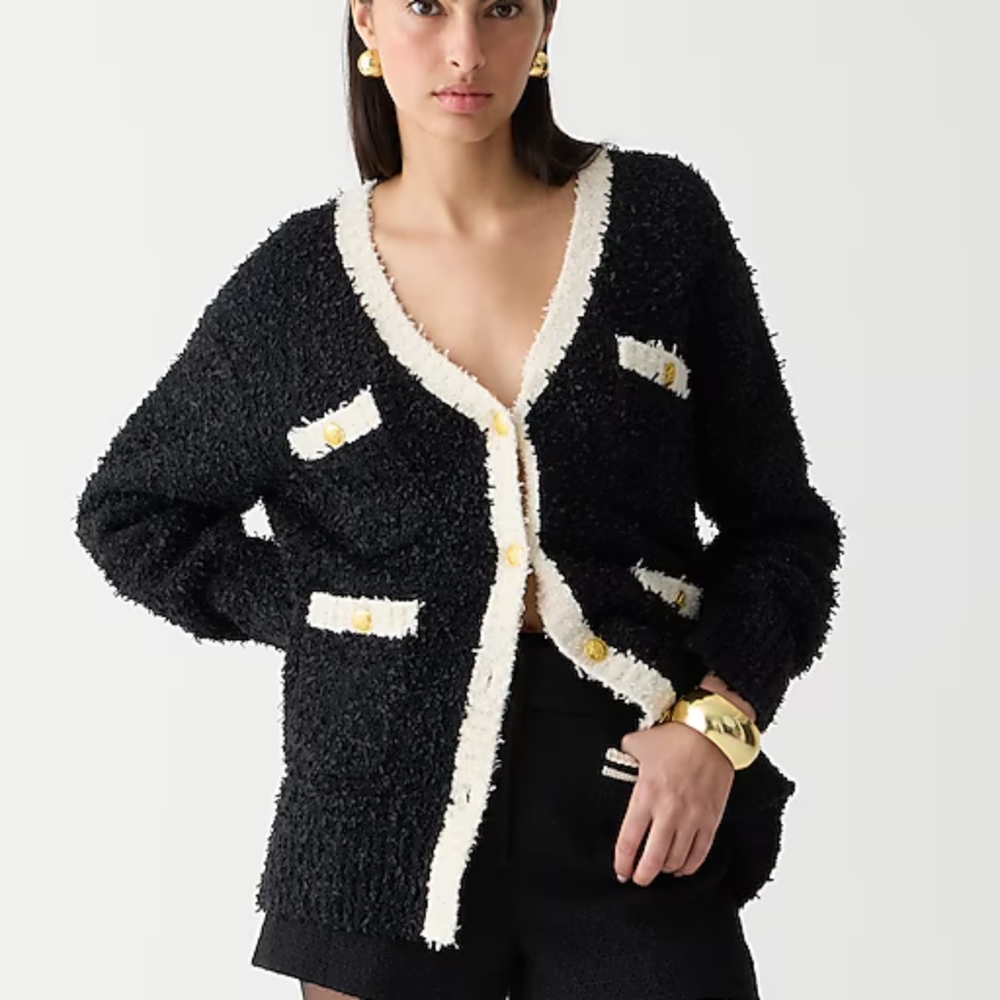 J.Crew Textured Sweater Jacket NWT